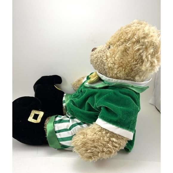 Build A Bear Curly Shaggy Plush St Patrick’s Irish Outfit 16” Stuffed Animal Toy - Picture 6 of 16